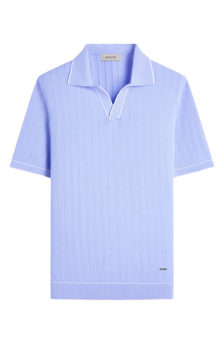 Bugatchi Johnny Collar Rib Polo, Alternate, color, Sky