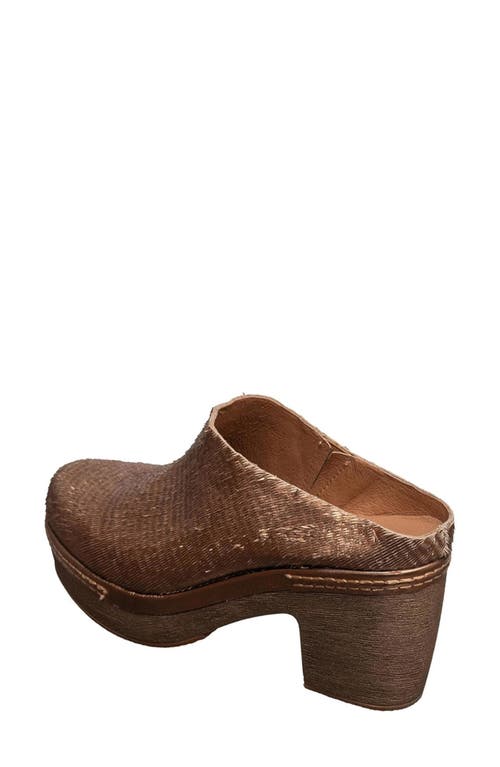 Antelope Safi Platform Clog In Brown