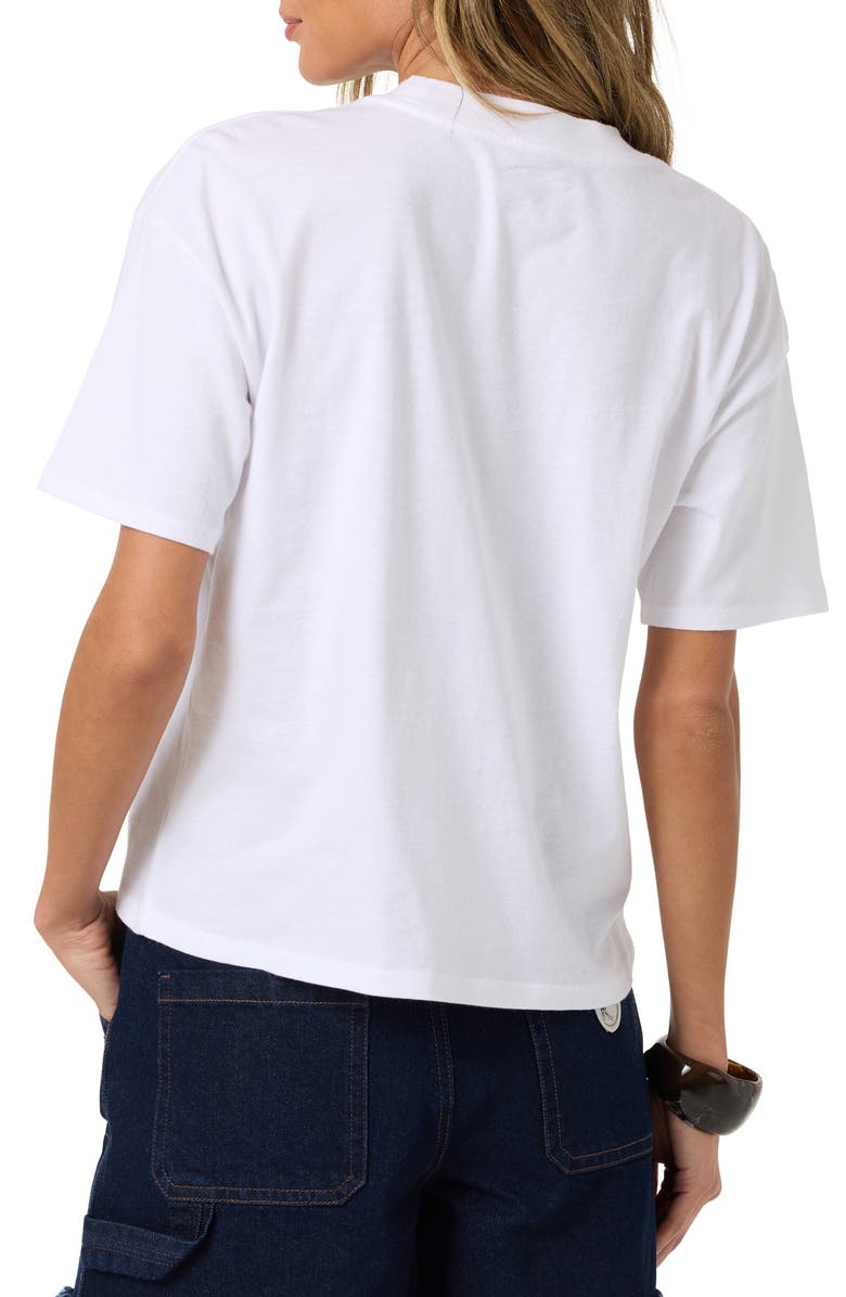 O'Neill Framed Flora Graphic Tee, Alternate, color, White