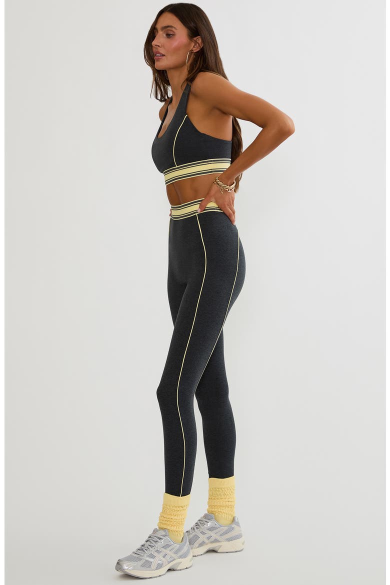 Lucille Scoop-Neck Sports Bra, Alternate, color, BUTTER GRAY SOFT SERVE