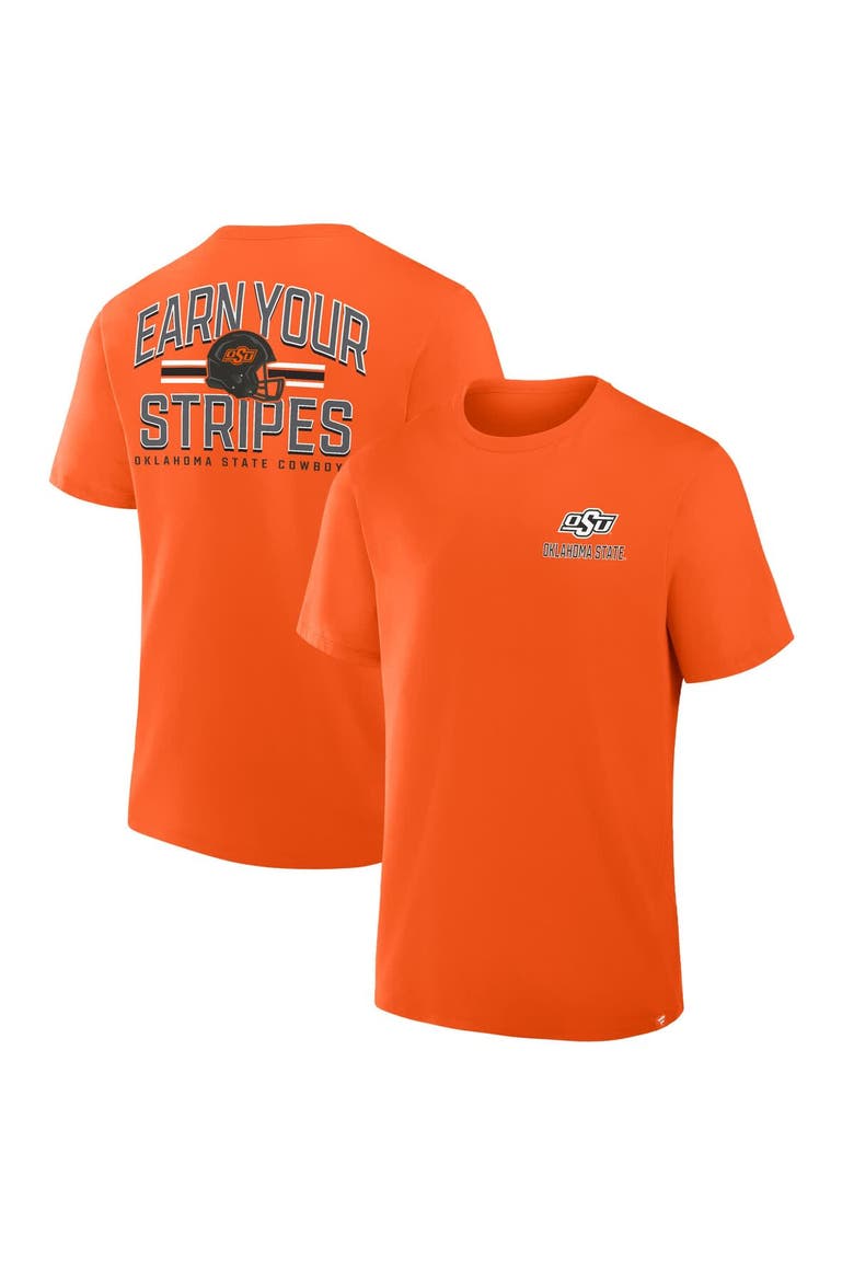 Men's Fanatics Orange Oklahoma State Cowboys Quad Legacy T-Shirt, Main, color, Orange