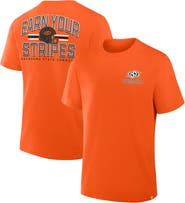 FANATICS Men's Fanatics Orange Oklahoma State Cowboys Quad Legacy T-Shirt