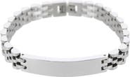 Trafalgar Signet ID Metal Link Bracelet