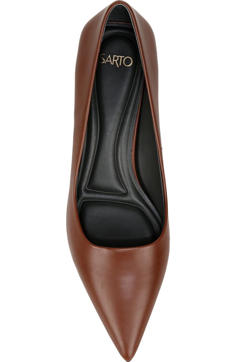 SARTO by Franco Sarto Diva Pointed Toe Kitten Heel Pump, Alternate, color,