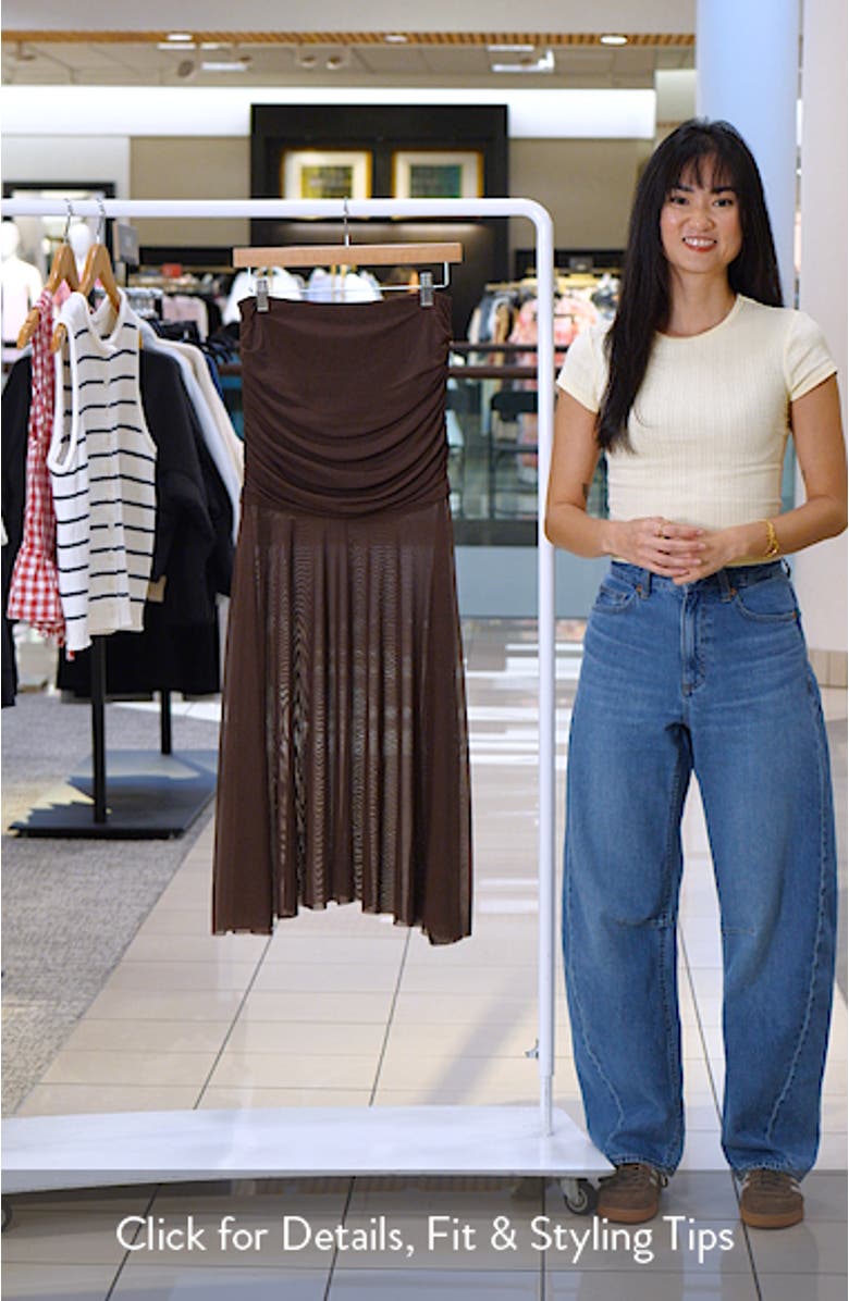 Mesh Maxi Skirt, sales video thumbnail
