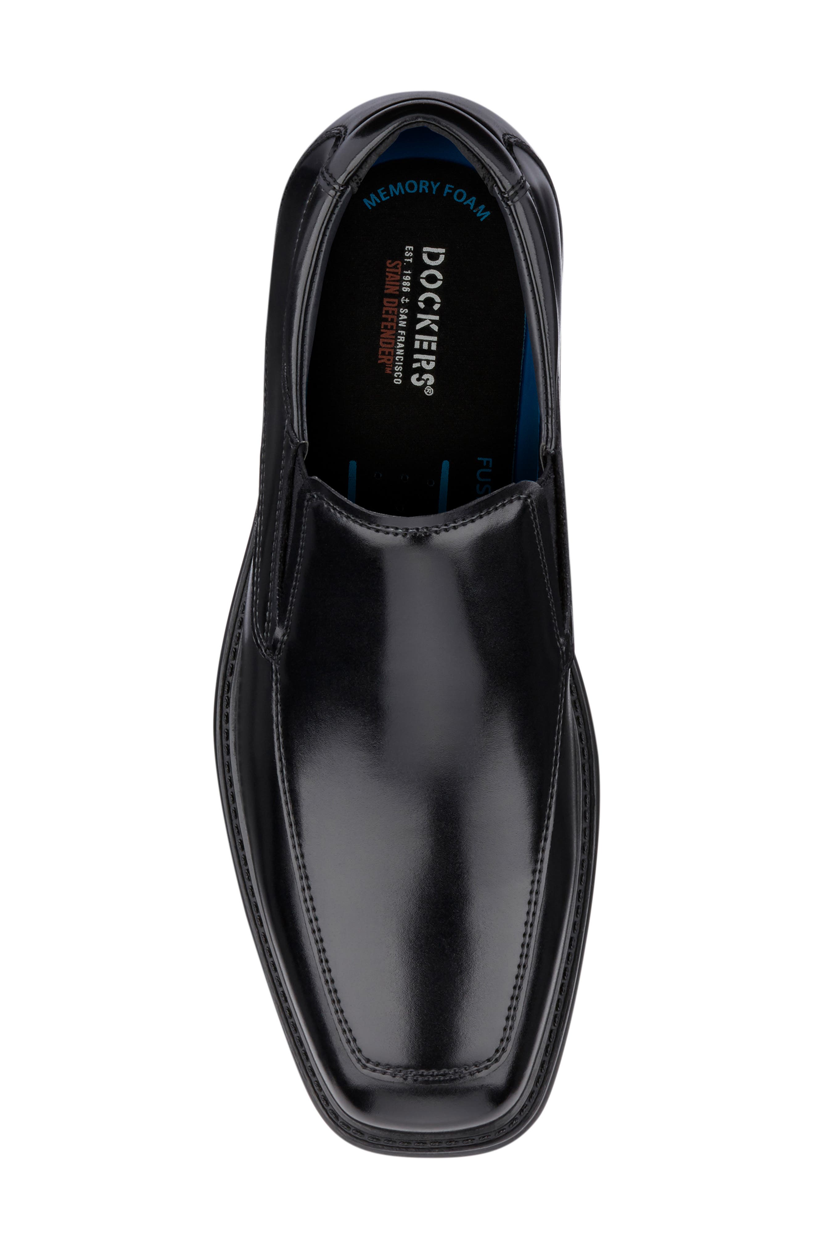 Dockers<sup>®</sup> Lawton Polished Apron Toe Loafer, Alternate, color, Black
