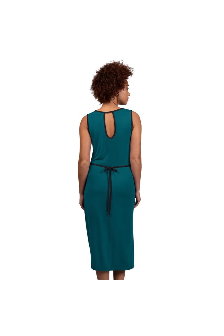 Women's G-III 4Her by Carl Banks  Midnight Green Philadelphia Eagles Center Field Maxi Dress, Alternate, color, Green