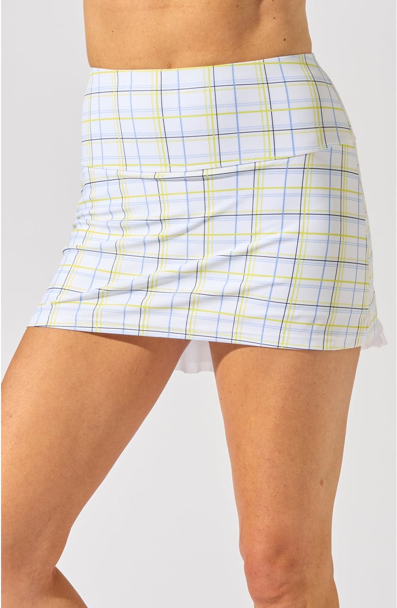 Bobbe Active Cute as a Bunny Skirt, Main, color, Courtcore Plaid