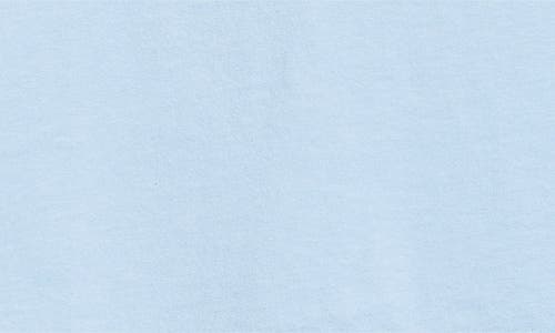 Ganni Future Basic Jersey Bunny Relaxed T-shirt Soft Chambray In Soft Chambray