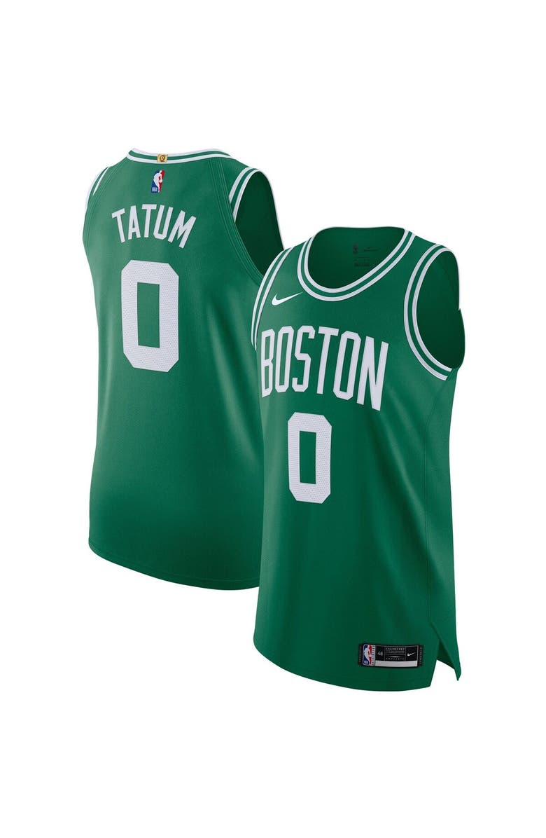 Nike Men's Nike Jayson Tatum Kelly Green Boston Celtics Authentic Jersey - Icon Edition, Main, color,