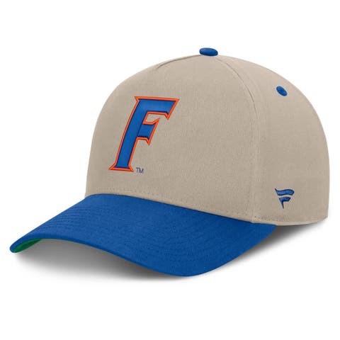 Men's Fanatics  Stone/Royal Florida Gators Veteran Two-Tone Adjustable Hat
