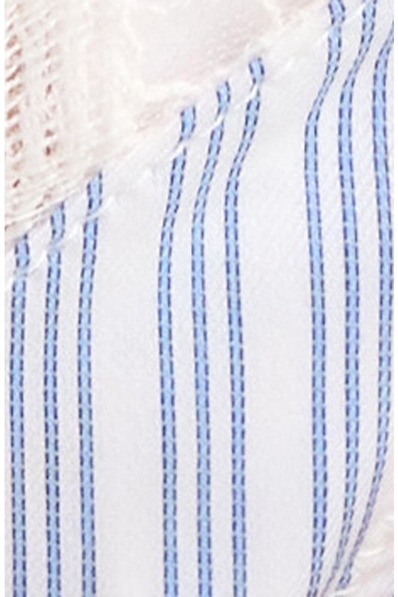 East Hampton Poplin V-String, Alternate, color, EAST HAMPTON STRIPE