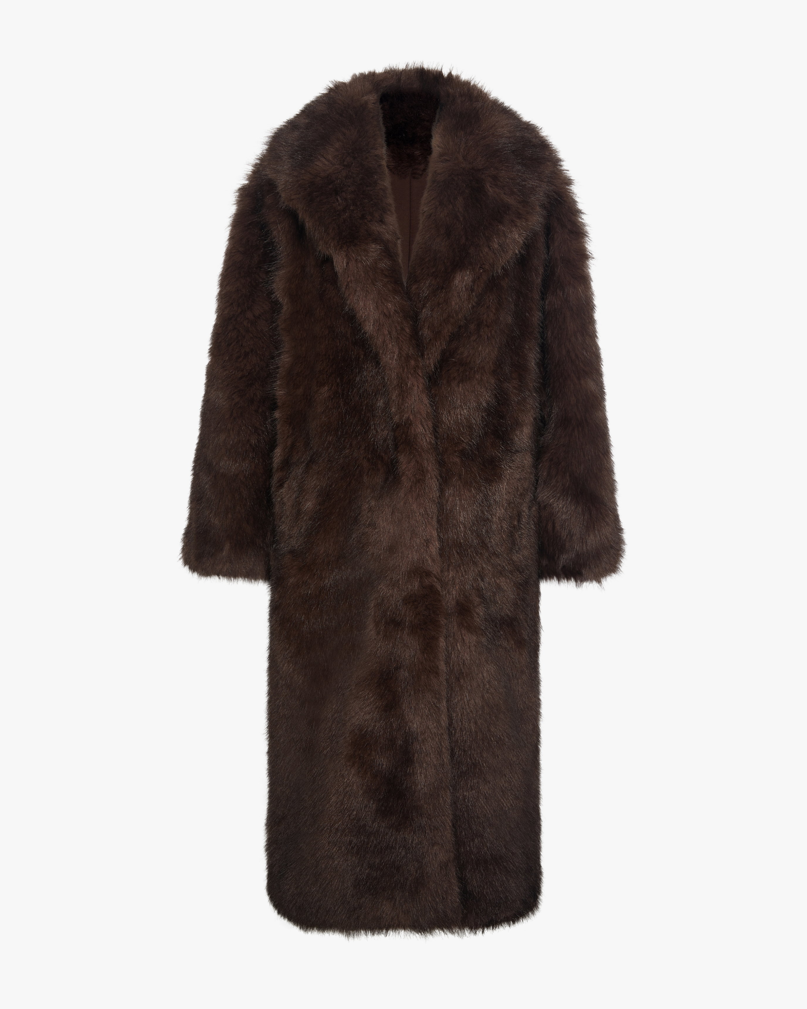 Long Faux Fur Jacket - image 2
