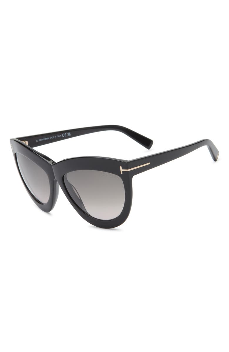 TOM FORD Doris 59mm Shield Sunglasses, Alternate, color,