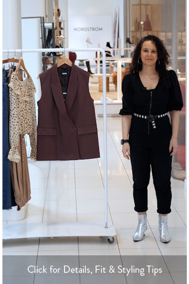 Jankania Linen Blend Vest video