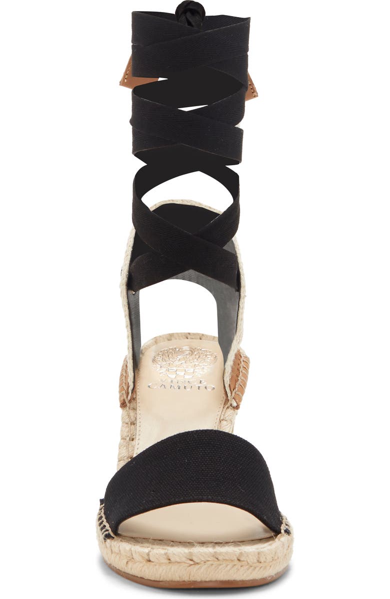 Vince Camuto Levernta Lace-Up Platform Sandal, Alternate, color,