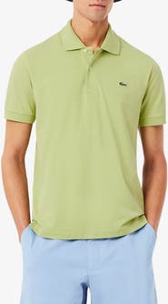 Lacoste Essentials Classic Fit Cotton Blend Piqué Polo