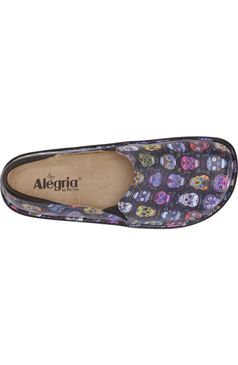 Alegria by PG Lite Debra Slip-On, Alternate, color, Sugar Skulls Leather