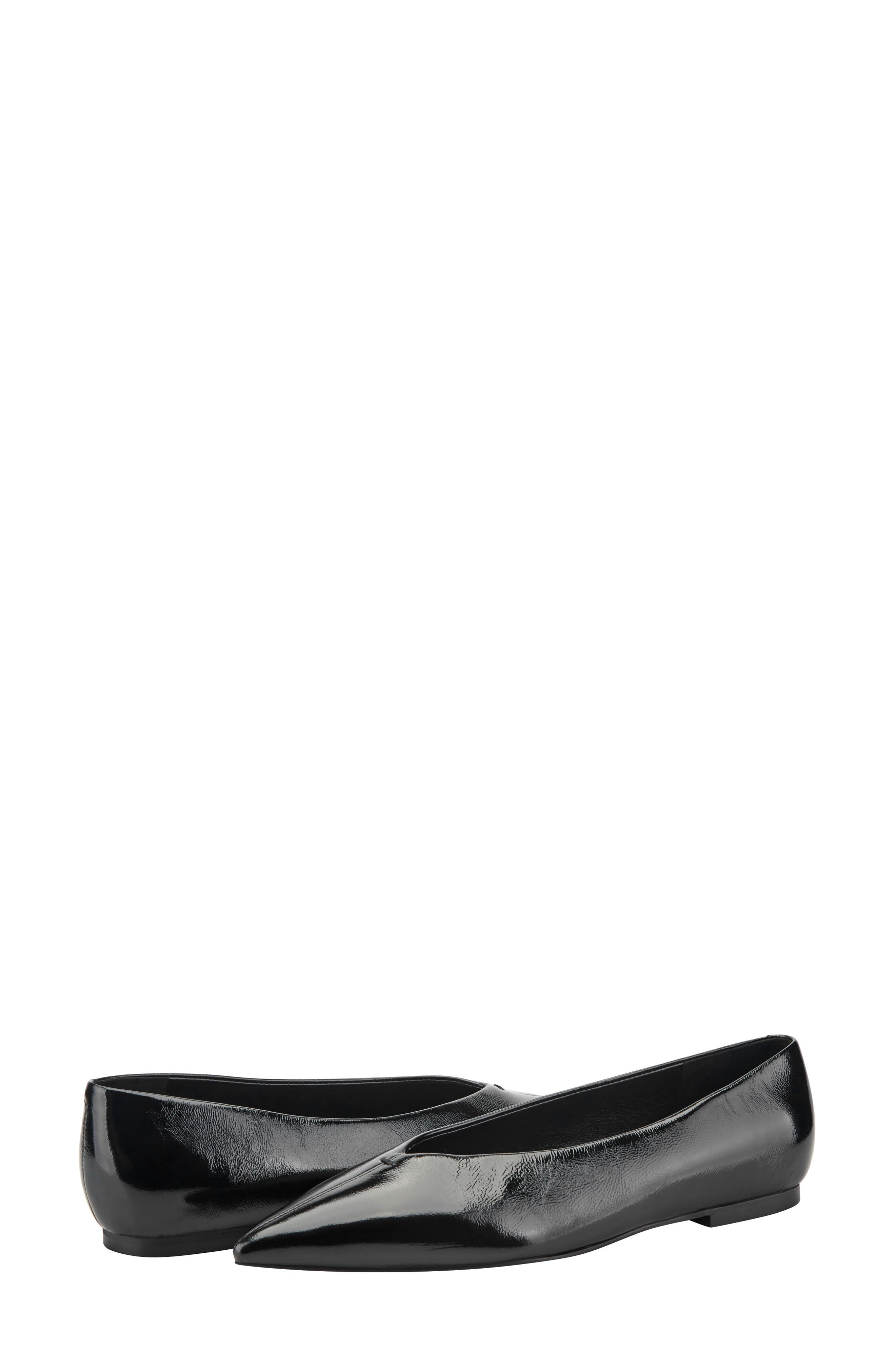 Marc Fisher Casee Pointed Toe Flat, Alternate, color, 