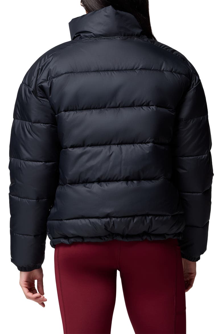 Pike Lake II Water Repellent Insulated Puffer Coat, Alternate, color, BLACK