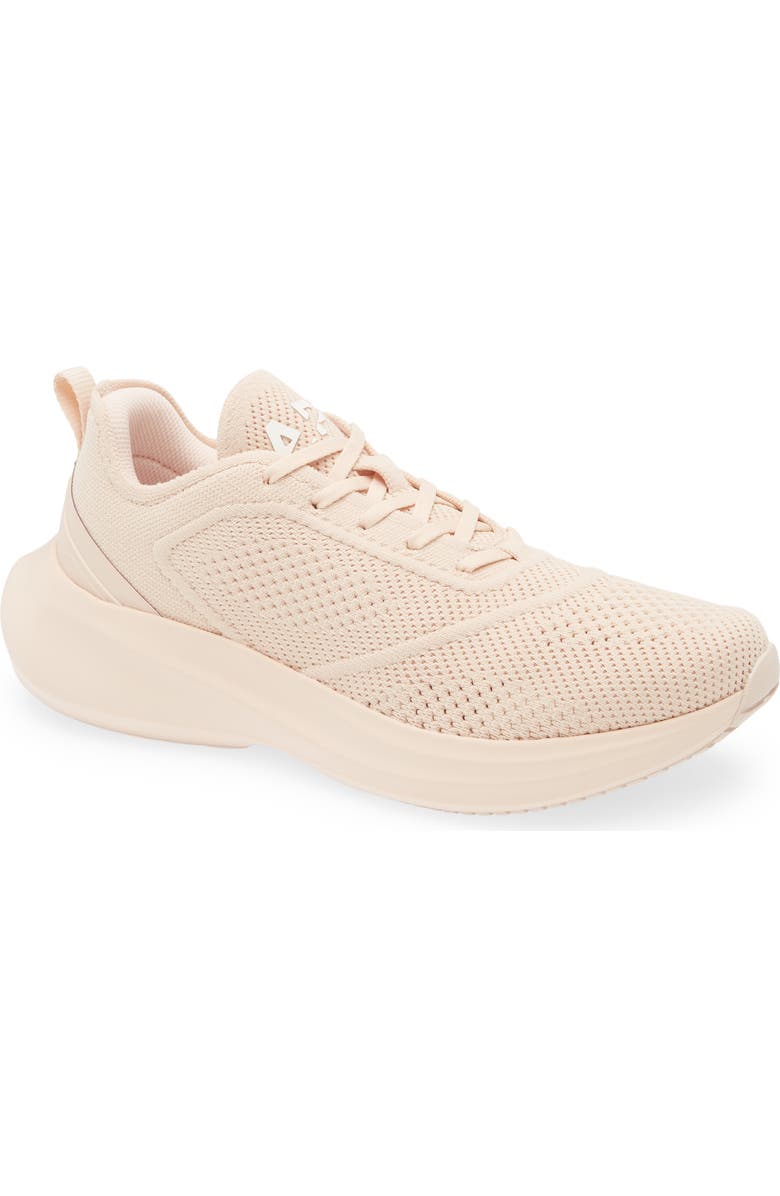 APL TechLoom Dream Running Shoe, Main, color, Oat Silk / Ivory