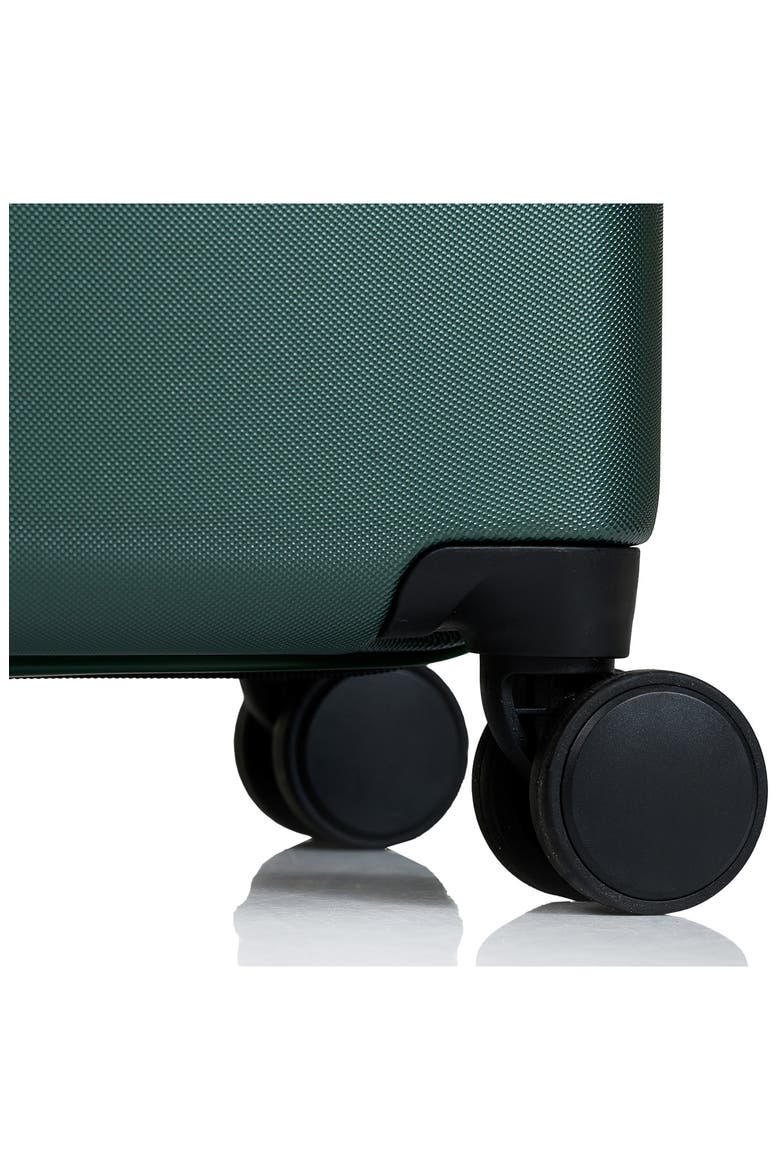 Earth 3-Piece Wheeled Luggage Set, Alternate, color, GREEN