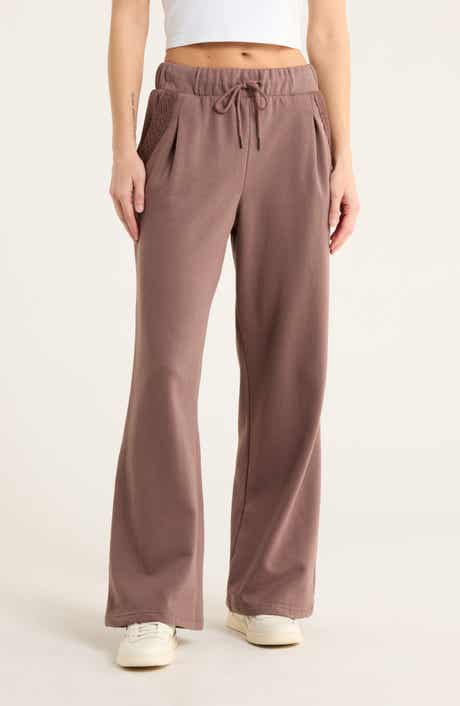 Jessica Simpson Wide Leg Cotton Blend Pants