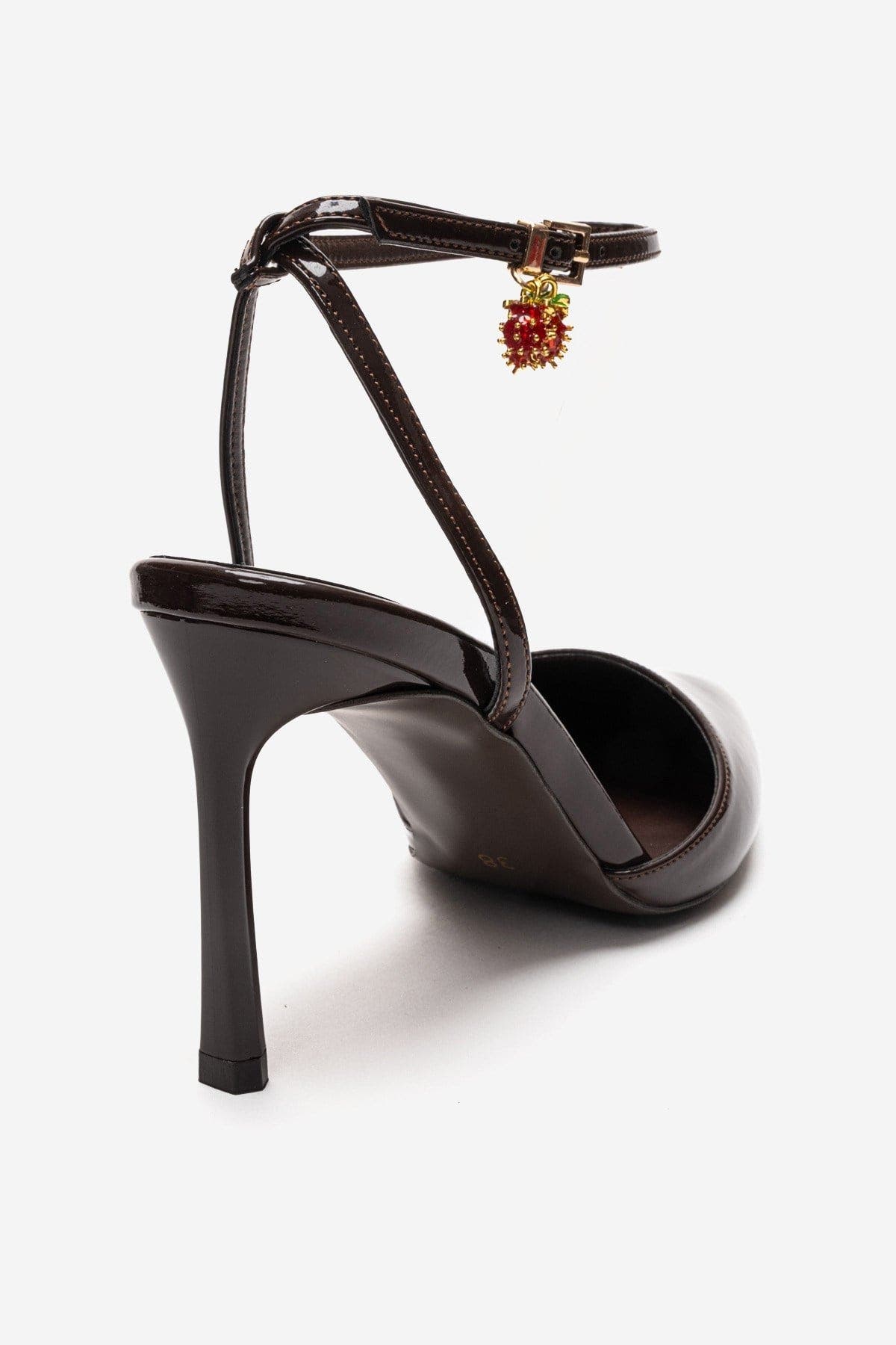 Thalia Stiletto Pump, Alternate, color, Brown Patent