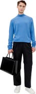 Gobi Cashmere Essential Mock Neck Cashmere Sweater