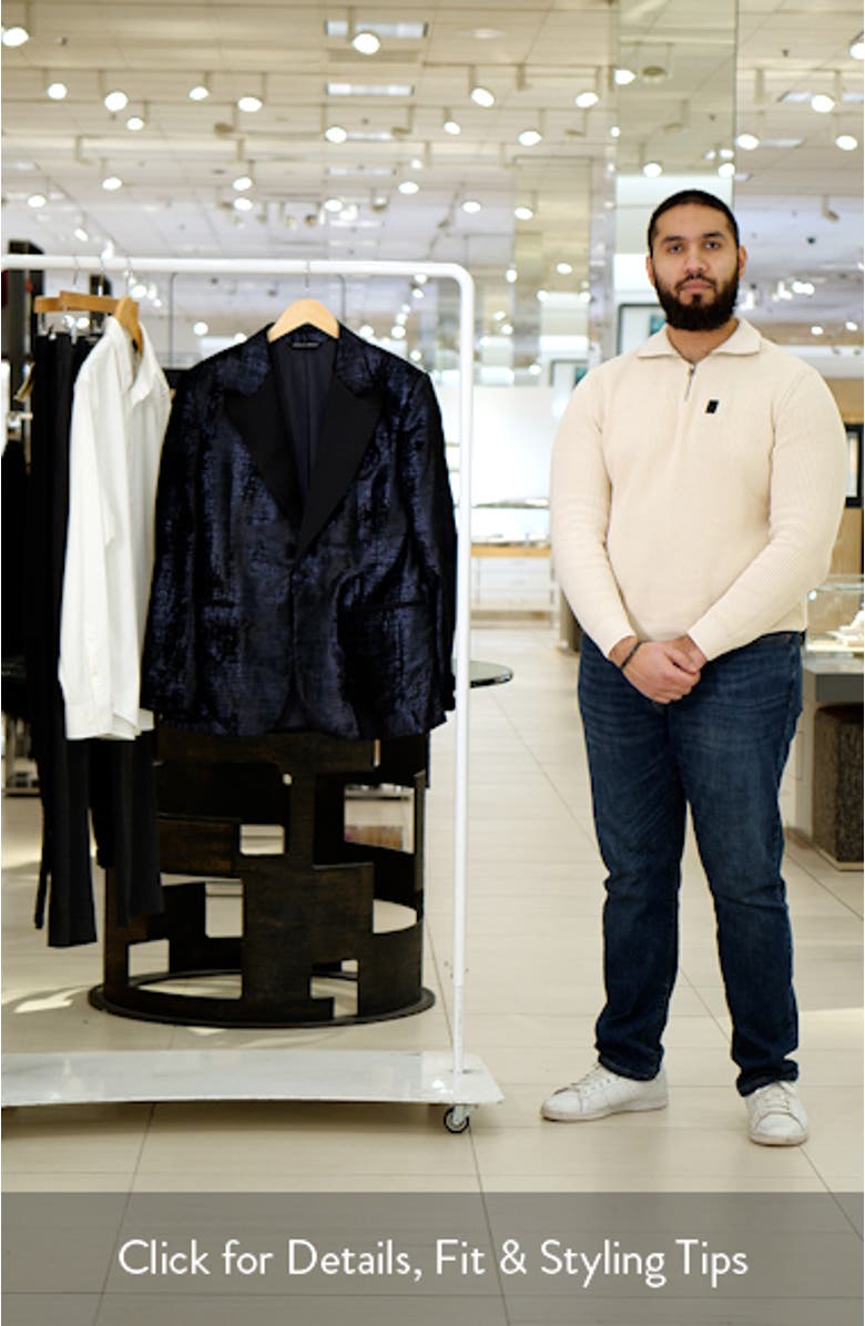 Fulton Metallic Burnout Dinner Jacket, sales video thumbnail