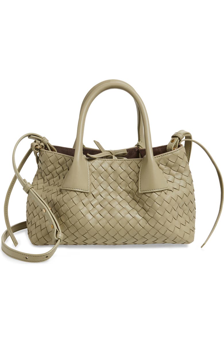 Bottega Veneta Small Pinacoteca Intrecciato Leather Top Handle Bag, Main, color,