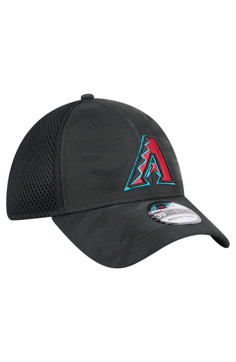 New Era Men's New Era Black Arizona Diamondbacks Subtle Camo 39THIRTY Flex Hat, Alternate, color, 