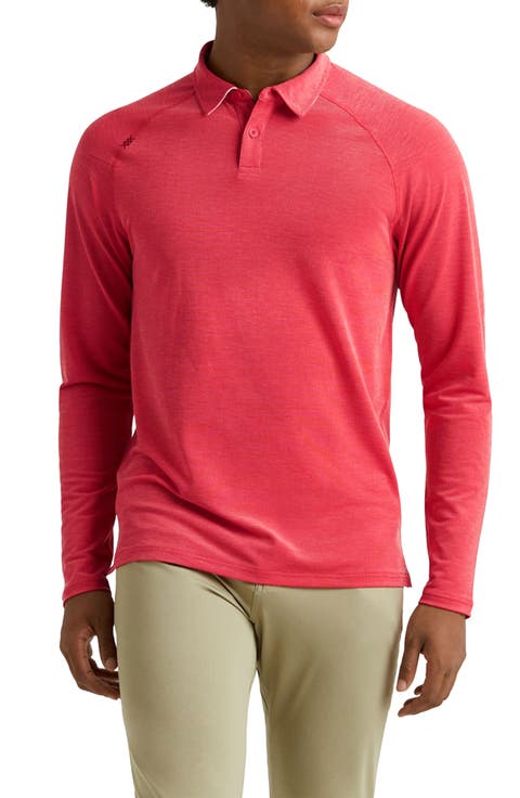 Delta™ Long Sleeve Piqué Polo