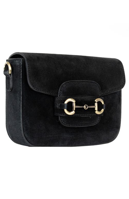 Persaman New York Suede Crossbody Bag