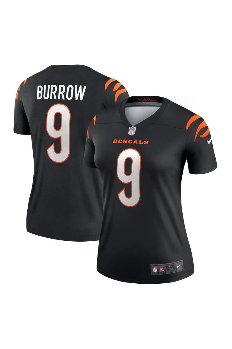 Women's Nike Joe Burrow Black Cincinnati Bengals Legend Jersey, Main, color, BLACK