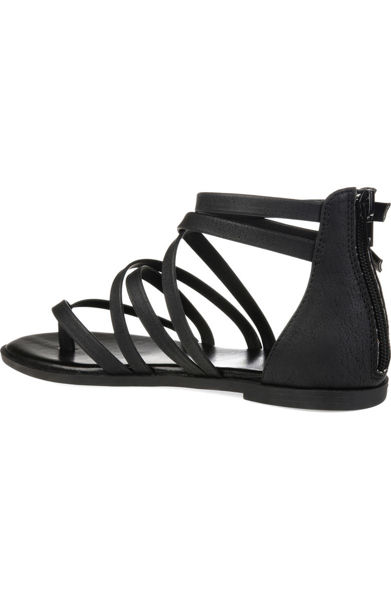 Journee Collection Zailie Gladiator Sandal - Wide Width, Alternate, color,