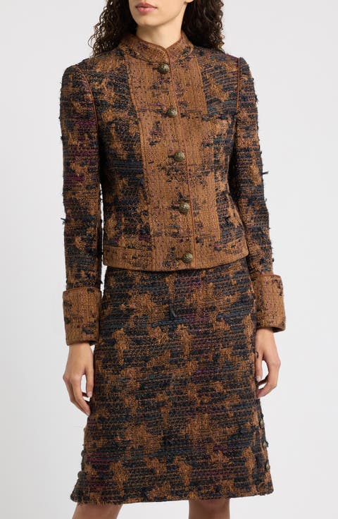 Parker Metallic Thread Detail Jacket