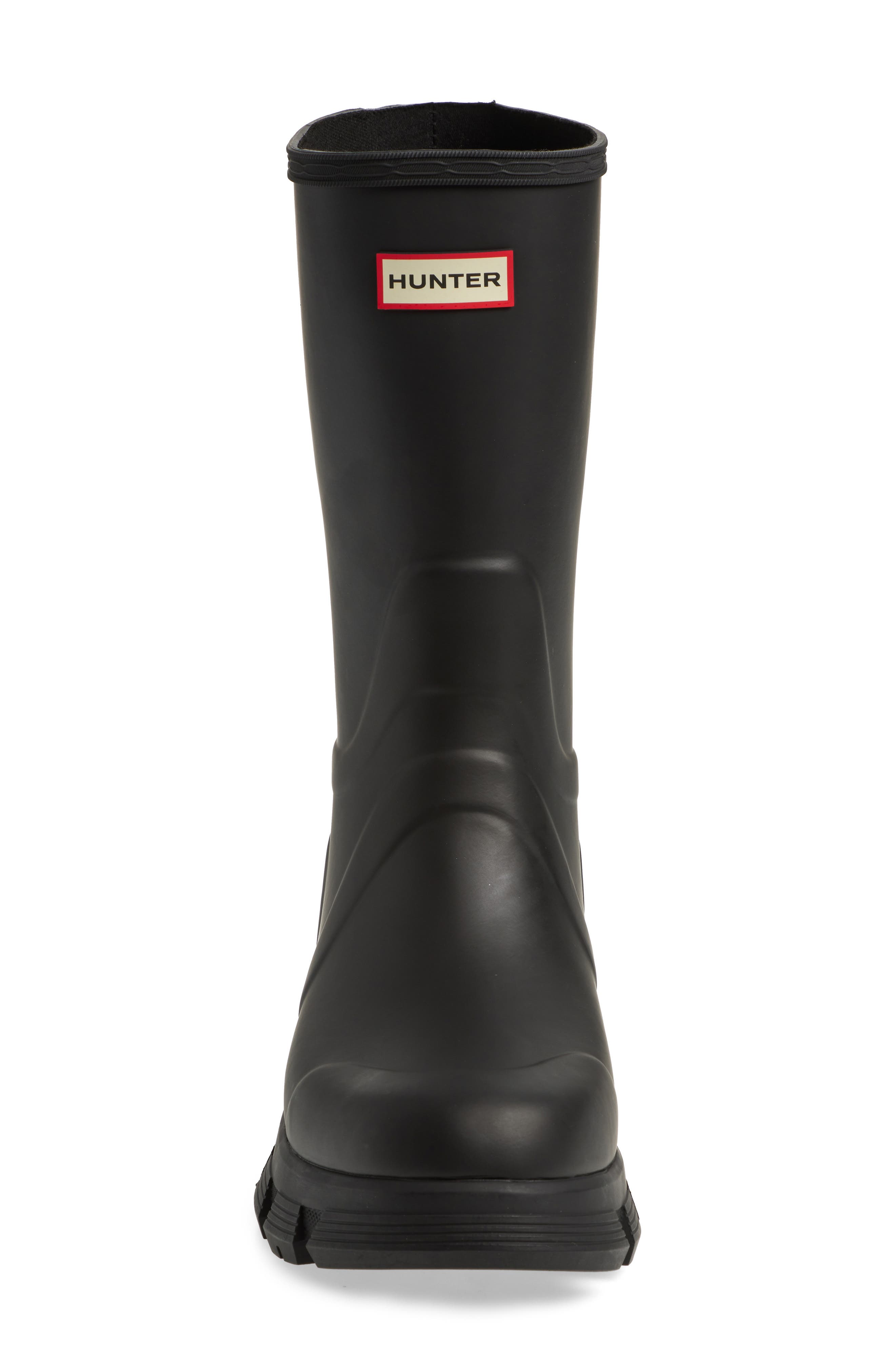 Hunter Micah Lug Sole Waterproof Rain Boot, Alternate, color, 