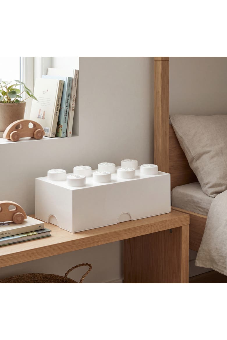 Storage Brick 8 White, Alternate, color, White