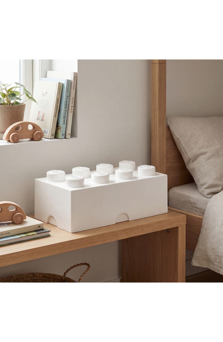 LEGO Storage Brick 8 White, Alternate, color,