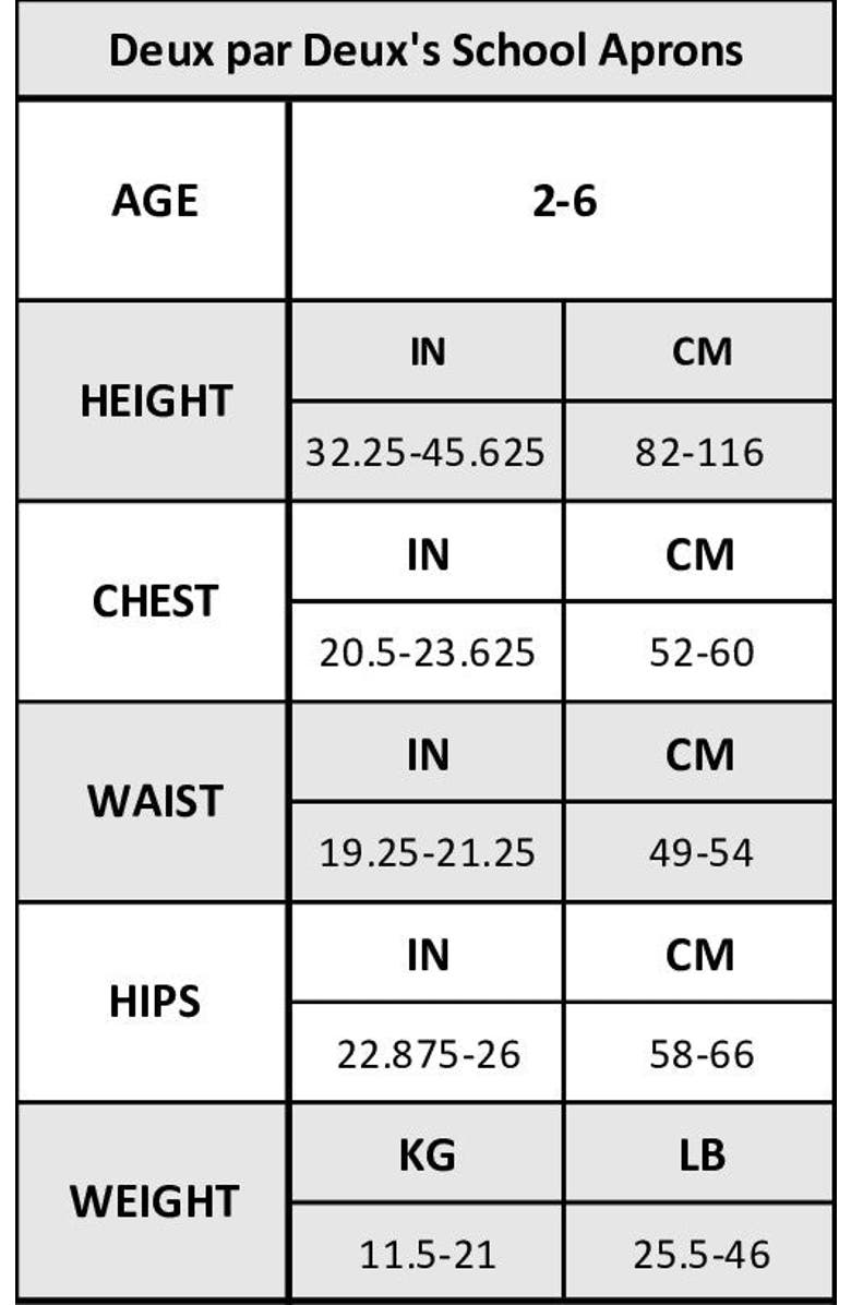 Deux par Deux School Apron Animal, Alternate, color, Navy