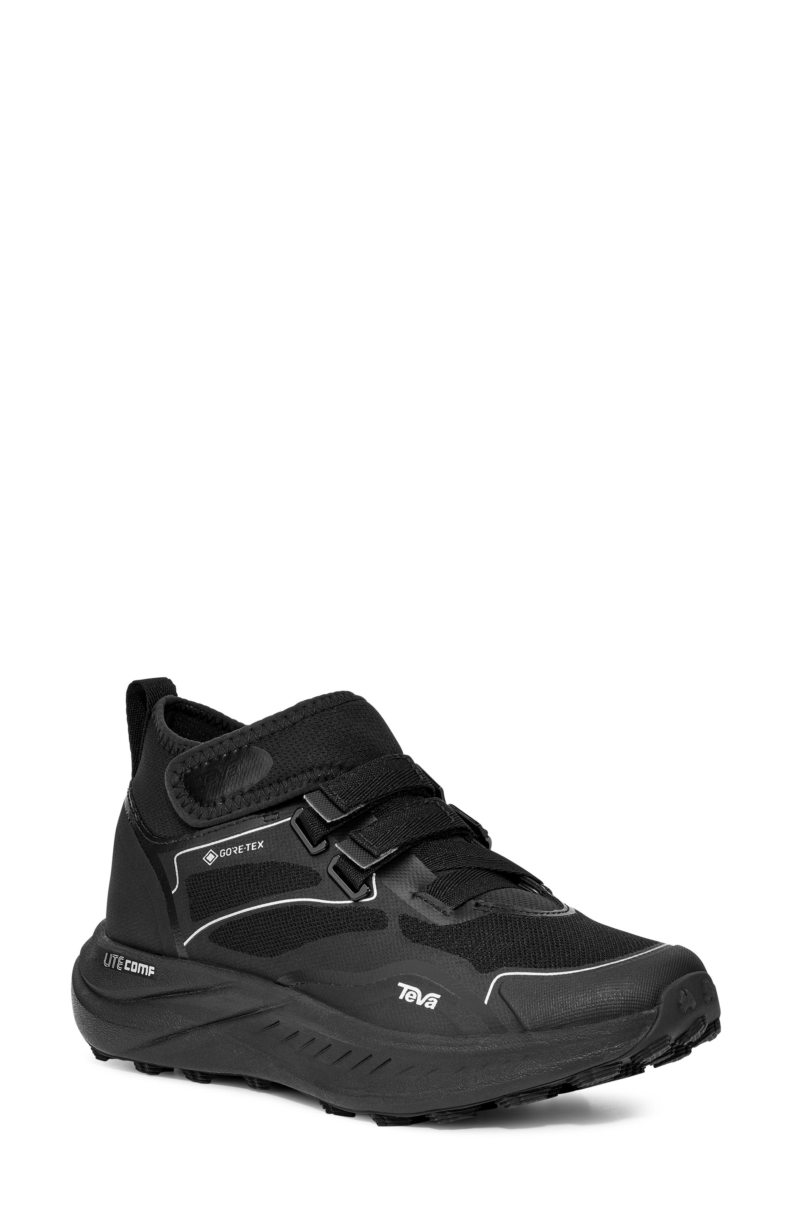 Teva Trailwinder GORE-TEX<sup>®</sup> Mid Hiking Shoe, Main, color, Black