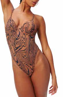 Good American Showoff Underwire One-Piece Swimsuit