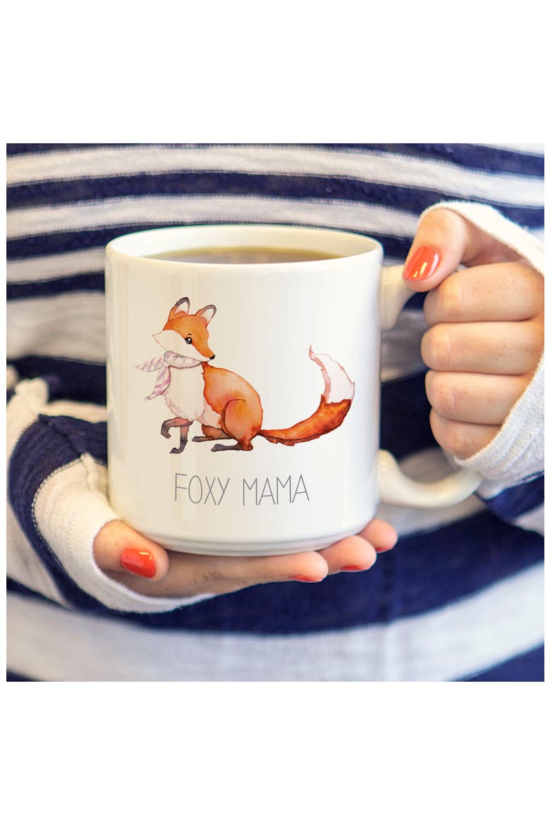 Mom & Dad Fox Set of 2 Coffee Mugs, Alternate, color, NO COLOR