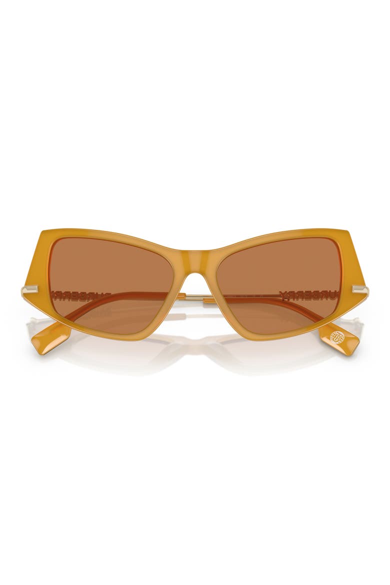 52mm Irregular Sunglasses, Alternate, color, YELLOW