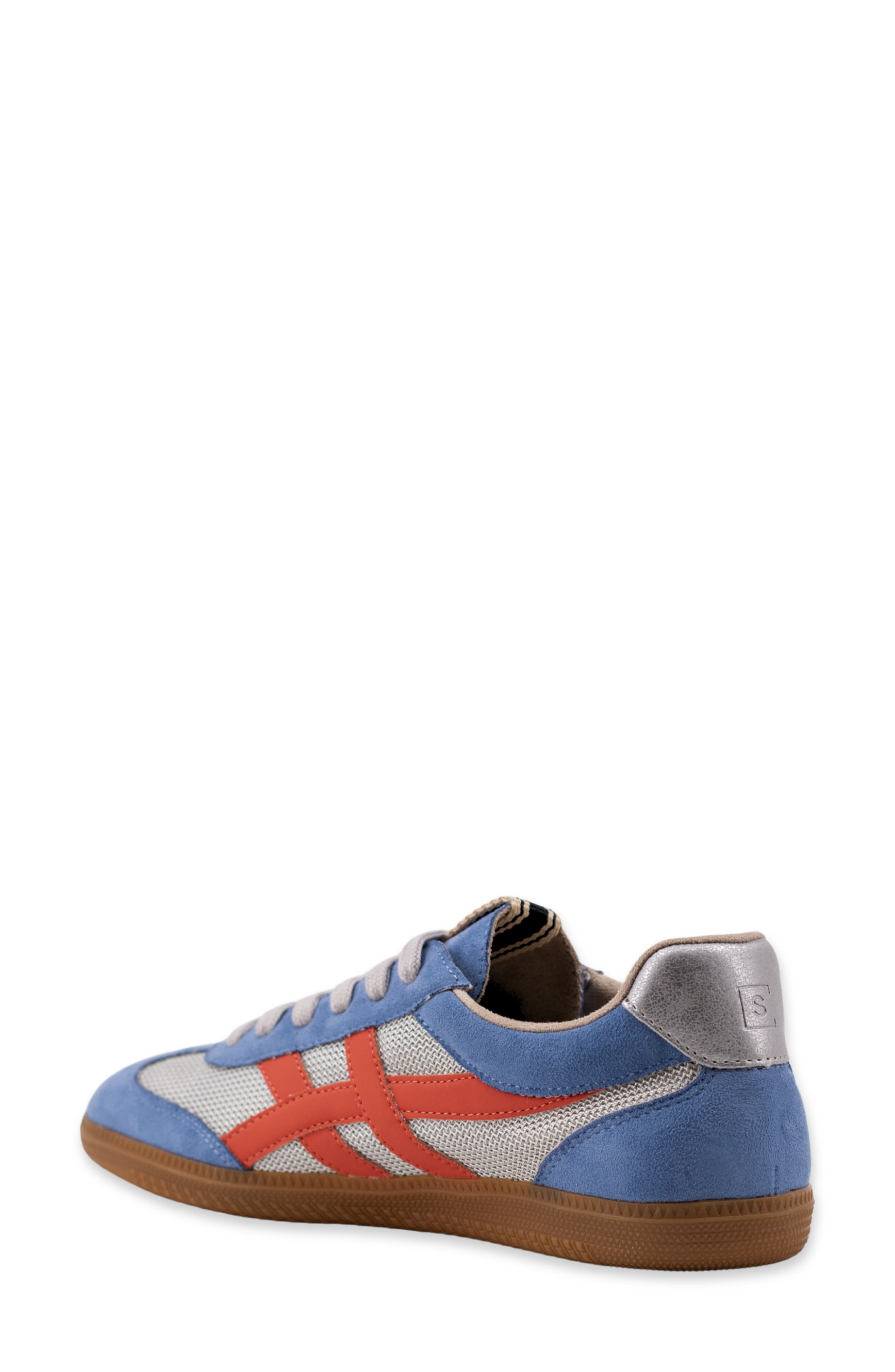 SHUSHOP Sasha Sneaker, Alternate, color, Blue Suede