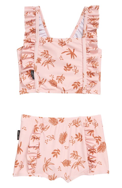 Palm Two-Piece Swimsuit