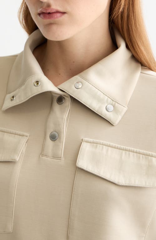 Scotch & Soda Utility Sweatshirt In Neutral