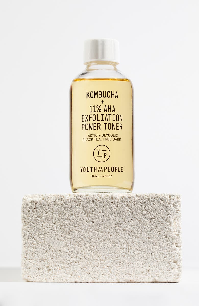 Youth to the People Kombucha + 11% AHA Exfoliation Power Toner, Alternate, color,