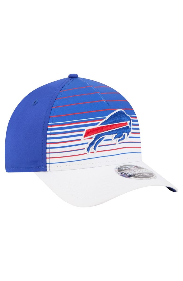 New Era Men's New Era  White/Royal Buffalo Bills Adventure Gradient 9FORTY M-Crown A-Frame Adjustable Hat, Alternate, color, 